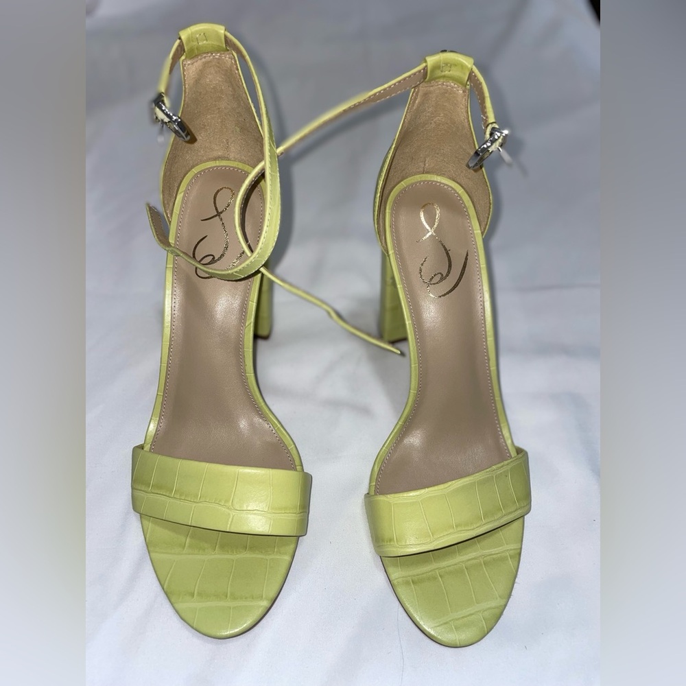 Sold NEW SAM EDELMAN YARO BLOCK HEEL SANDAL SIZE 9 - Picture 5 of 13